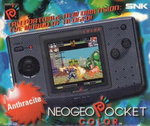 SNK NEO・GEO SNK Neo Geo Pocket Color Console, Stone Blue, Boxed - CeX